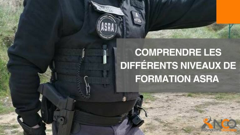 Comprendre les différents niveaux de formation ASRA